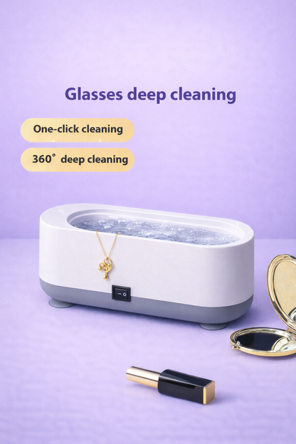 Ultrasonic Glasses & Jewelry Cleaner